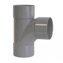 TE PIED DE BICHE PVC FF 87°30 D.100 (NF-ME) - EVACUATION